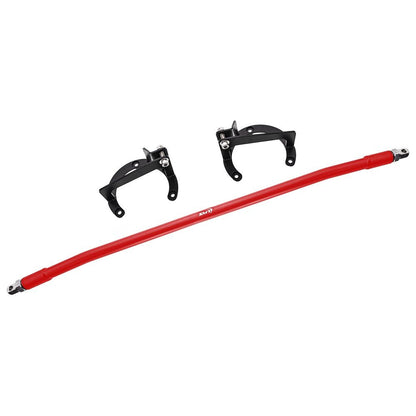 SMY Tallboy Front Strut Tower Brace Wrinkle Red 2015-2021 WRX / STI image 3