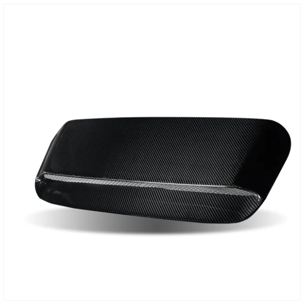 JDMuscle [22-25 WRX] Carbon Fiber Hood Scoop - OE Style image 1