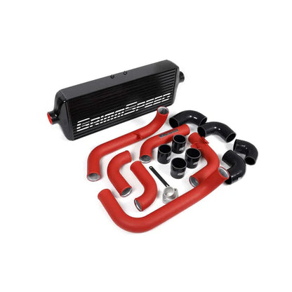 GrimmSpeed Front Mount Intercooler Kit Black - 2008-14 Subaru WRX