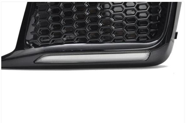 JDMuscle [18-21 WRX/STI] JDM Style Sequential Turn+Drl Bezel w/o Fog Light image 3