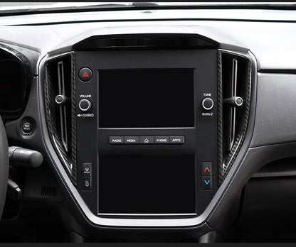 JDMuscle [22-25 WRX] Tanso Dry Carbon Fiber AC Vents Covers 6 PCs image 0