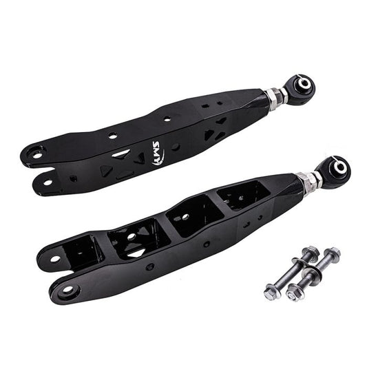 SMY Stealth Pillow Ball CNC Aluminum Adj Rear Control Arms 2008-2025 WRX / STI image 0