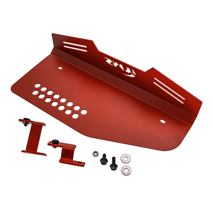 SMY V2 Pulley / Alternator Cover Wrinkle Red 2022-2025 WRX image 1