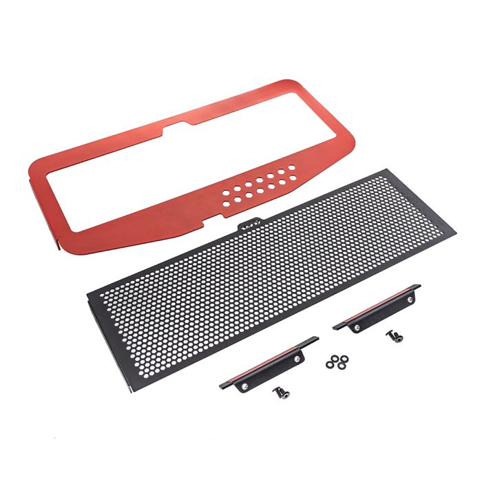 SMY Intercooler Protection Cover Wrinkle Red V2 2022-2025 WRX / 2019+ Ascent image 2