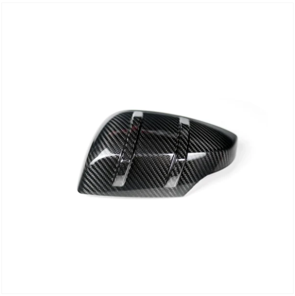 JDMuscle Tanso R2 Style Carbon Fiber Side Mirror Covers/Replacement with Turn Si image 2