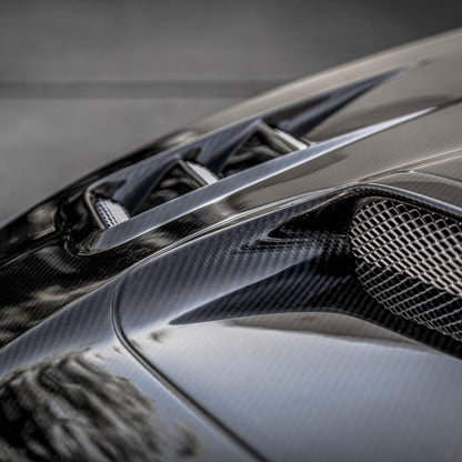 CW-style carbon fiber hood for 2015-2021 Subaru WRX/STi