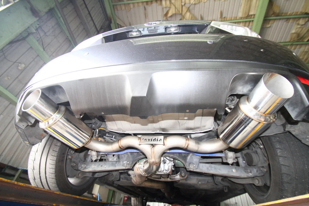 Invidia 08-14 Subaru STI 11-14 WRX Hatchback Dual N1 S.S.Tips Cat-Back Exhaust