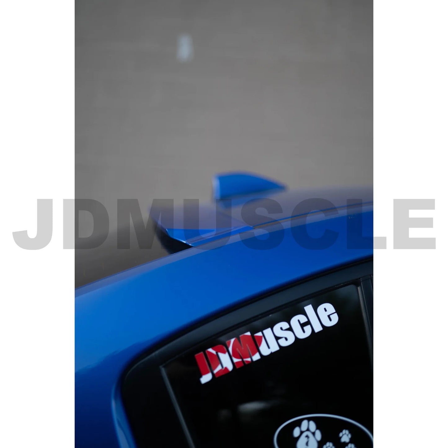 JDMuscle 15-21 WRX/STI Paint Matched Roof Spoiler V1