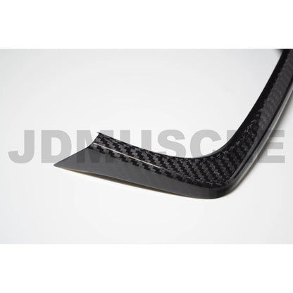 JDMuscle 15-21 WRX/STI Tanso Carbon Fiber Exhaust Trim Covers