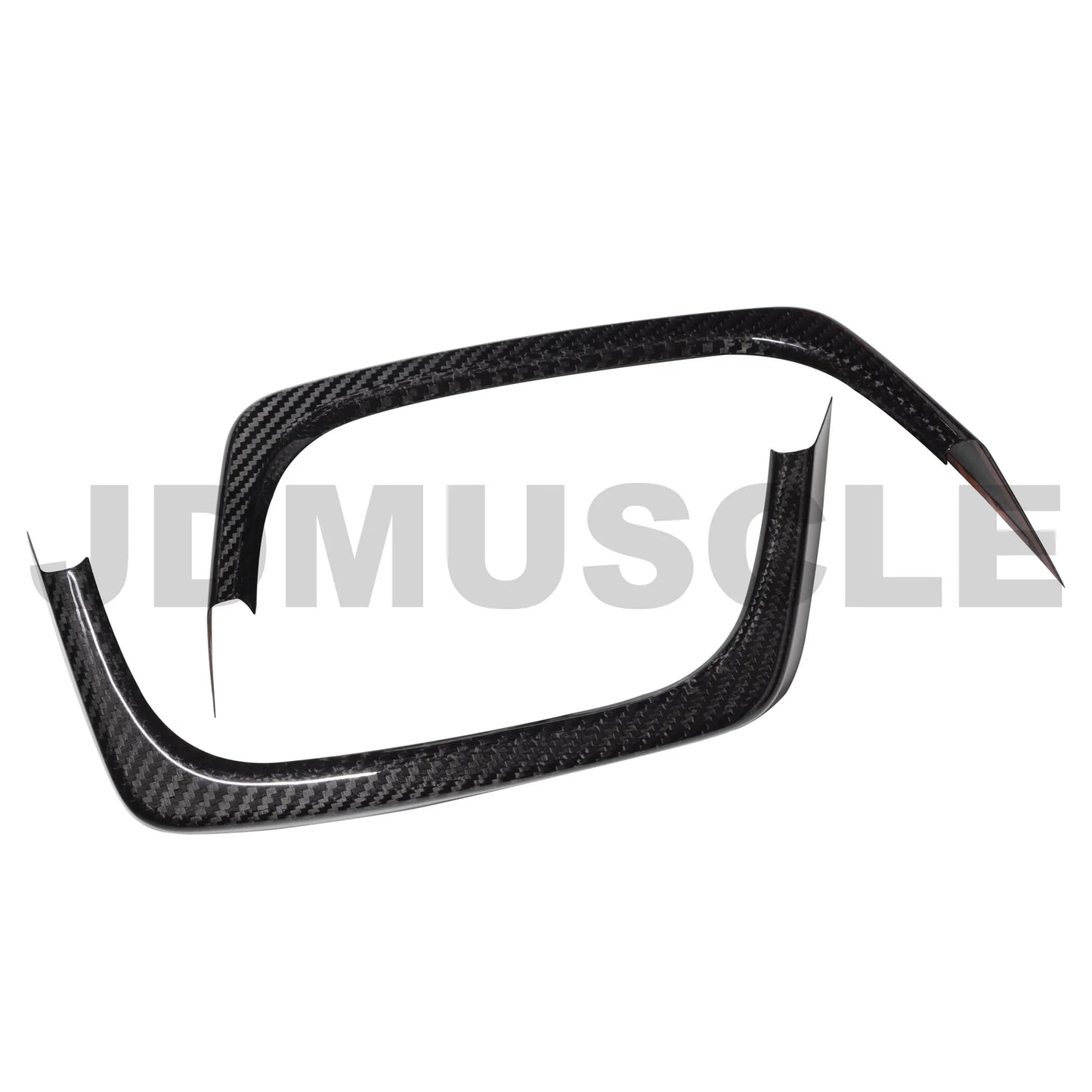 JDMuscle 15-21 WRX/STI Tanso Carbon Fiber Exhaust Trim Covers