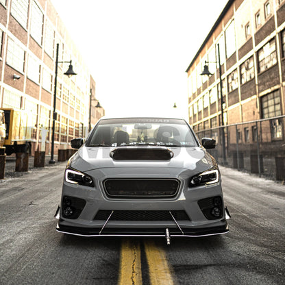 JDMuscle [15-17 WRX/STI] Carbon Fiber Headlight Accent