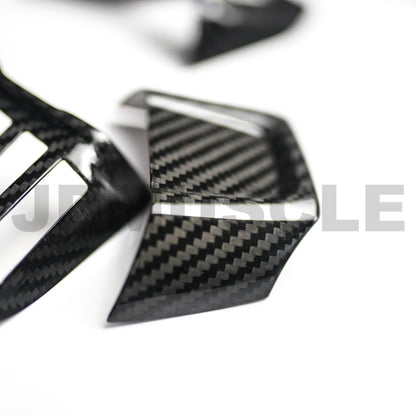 JDMuscle [15 WRX/STI MT] Tanso Carbon Fiber Steering Wheel Covers