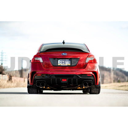 JDMuscle [15-21 WRX/STI] VS Style Rear Bumper - FRP