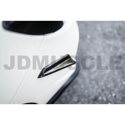 JDMuscle 15-21 WRX/STI Tanso Carbon Fiber/Painted Canards V1