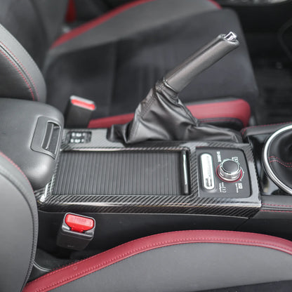 JDMuscle 15-21 STI Tanso Dry Carbon Fiber Cup Holder Cover