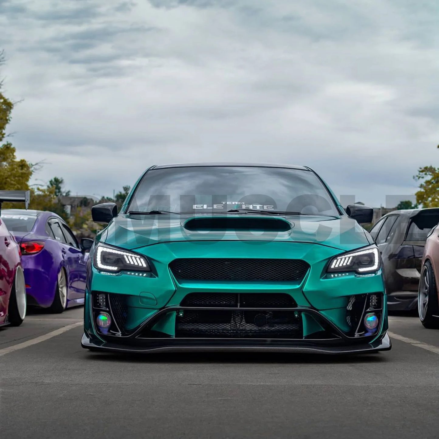 JDMuscle [15-21 WRX/STI] VS Style Front Bumper