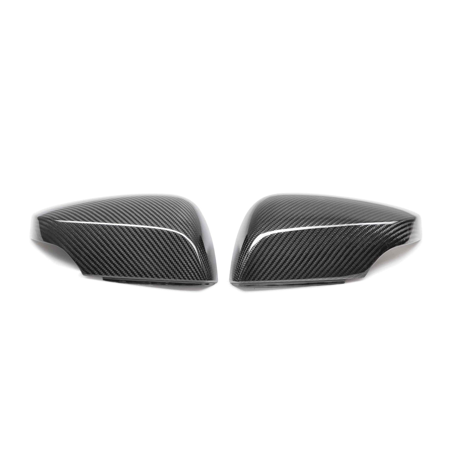 Carbon fiber mirror cover replacements for 2015-2021 Subaru WRX/STi