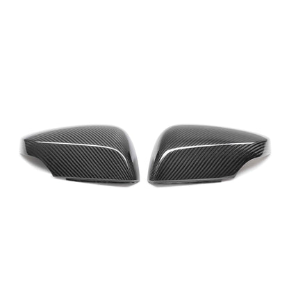 Carbon fiber mirror cover replacements for 2015-2021 Subaru WRX/STi