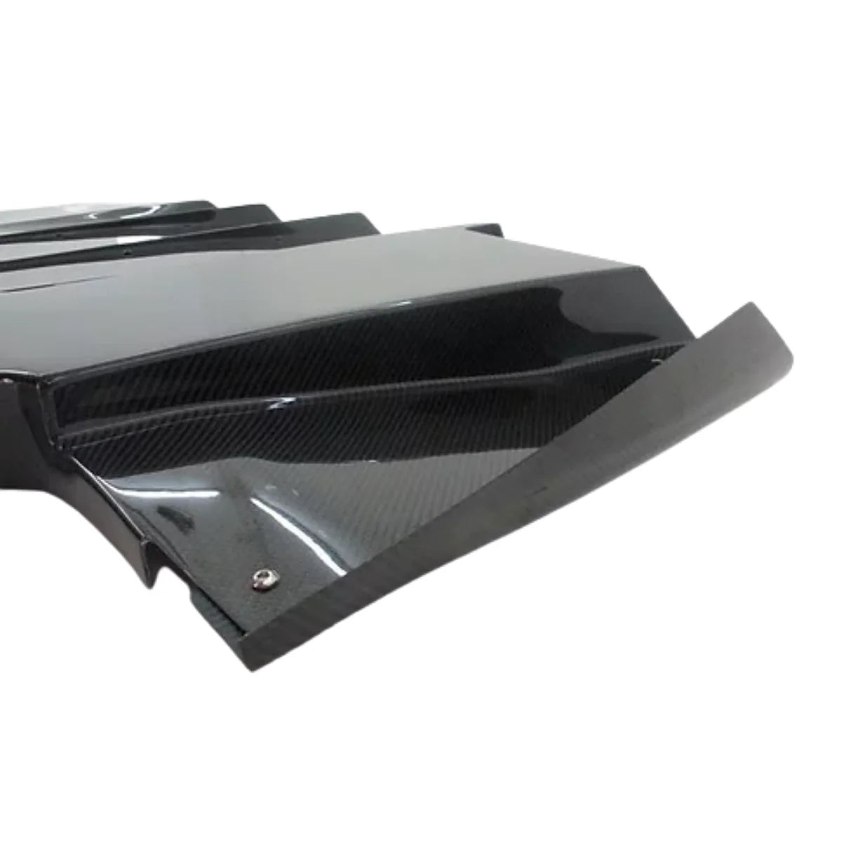 JDMuscle [11-14 WRX/STI Sedan] Carbon Fiber VS Style Rear Diffuser