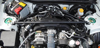 GrimmSpeed Strut Tower Brace - Red - 2013-21 Subaru BRZ, 2013-16 Scion FRS, 2017-21 Toyota GT86